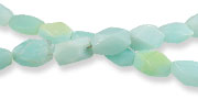13605: Beaded blue blue opal beads