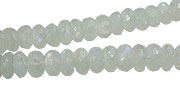 Design 13841: blue,white moonstone faceted beads