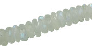 Design 13842: white moonstone faceted beads