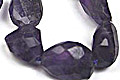 Design 1506: purple amethyst nuggets beads