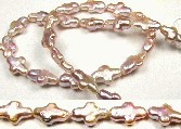 Design 5730: Pink pearl christian beads