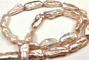 5737: Beaded Pink pearl beads