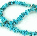 5748: Beaded Blue magnesite beads