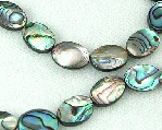 5779: Beaded Peacock abalone beads