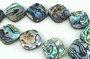 5783: Beaded Peacock abalone beads