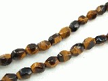 Design 5796: Brown tiger eye beads