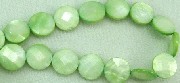 Design 5812: Green shell beads