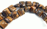 5819: Beaded Brown tiger eye beads