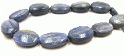 5943: Beaded Blue kyanite beads