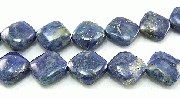 5960: Beaded Blue lapis lazuli beads