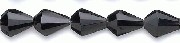 Design 6073: black black onyx beads