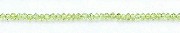 Design 6110: green peridot rondelle beads