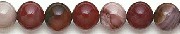 6120: Beaded green, brown, red imperial jasper beads