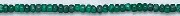 6145: Beaded blue, green, brown turquoise beads