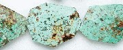 Design 6176: blue,brown,green turquoise faceted beads