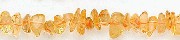Design 6188: yellow citrine chips beads