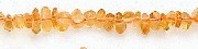 Design 6189: yellow citrine chips beads