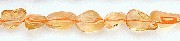 6190: Beaded yellow citrine beads