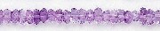 6194: Beaded purple amethyst beads