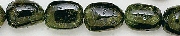 6225: Beaded green garnet green beads