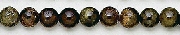 6231: Beaded green garnet green beads
