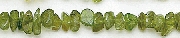 6234: Beaded green garnet green beads