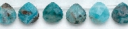 Design 6252: blue, multi blue-crazy agate beads