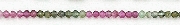 6561: Beaded multi tourmaline  round beads