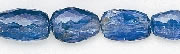 6571: Beaded blue kyanite  nuggets beads