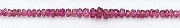 Design 6577: pink tourmaline beads