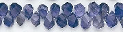 Design 6592: blue iolite faceted beads
