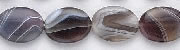 Design 6608: brown, multi botswana agate beads