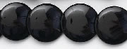 Design 6618: black black onyx coin beads