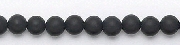 6627: Beaded black black onyx beads
