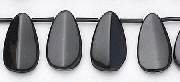 6629: Beaded black black onyx beads