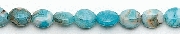 Design 6650: blue, multi crazy-lace agate beads