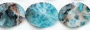 Design 6660: blue, multi crazy-lace agate beads