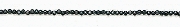 Design 6661: black black spinel round beads
