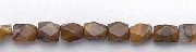 6666: Beaded brown agate beads