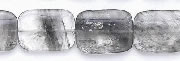 6681: Beaded gray gray quartz beads