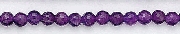 6692: Beaded purple amethyst beads