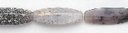 Design 6701: white, brown, multi dendrite agate beads