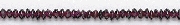 6705: Beaded red garnet beads