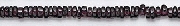6717: Beaded red garnet beads