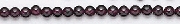 6718: Beaded red garnet beads