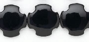6742: Beaded black black onyx beads
