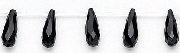 Design 6746: black black onyx beads