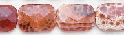 Design 6765: red, white agate beads