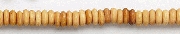 Design 6848: yellow bone careved beads