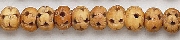 Design 6851: yellow bone careved beads
